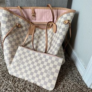 Gently used Louis Vuitton never full